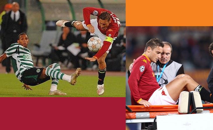 Francesco Totti operato dal dott. Scala