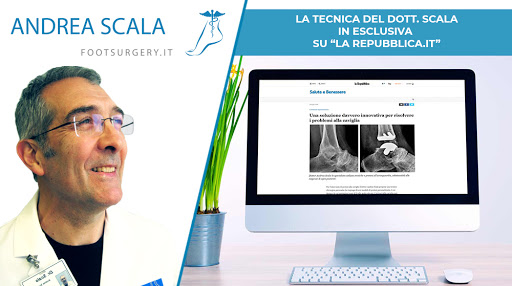 Focus sugli aggiornamenti in chirurgia della caviglia del Dottor A. Scala pubblicato su Repubblica